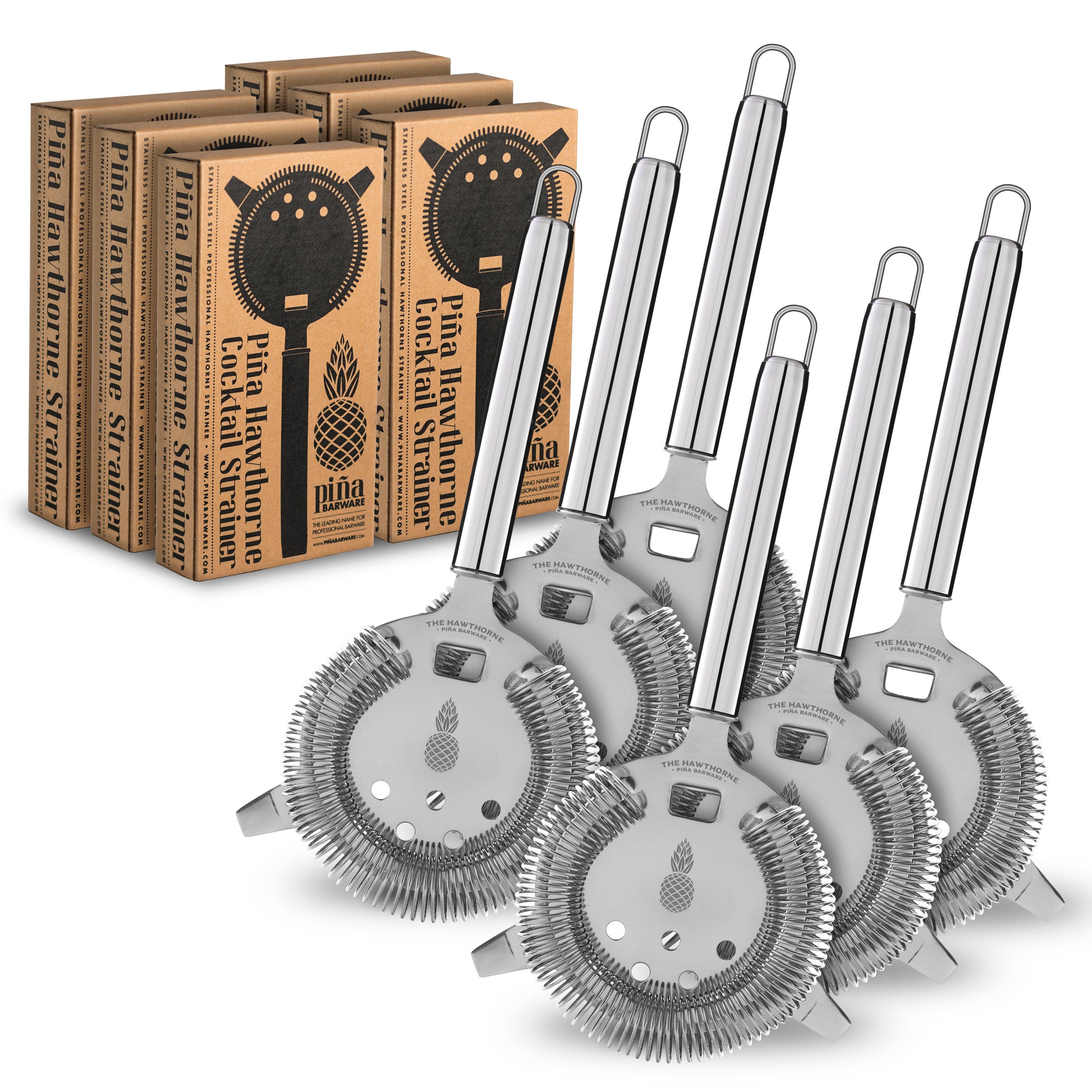 The Hawthorne - 6-Pack Commercial Bar Pack, Polished Finish – Piña